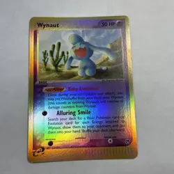 Wynaut Reverse Holo 54/100 EX Sandstorm Pokemon Card - Image 1