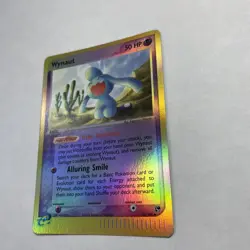 Wynaut Reverse Holo 54/100 EX Sandstorm Pokemon Card - Image 3