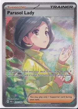 Parasol Lady 255/182 Paradox Rift Special Illustration Rare NM/M Pokemon Card - Image 1