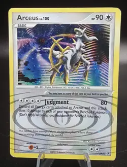 Arceus DP50 2009 Pokemon Black Star Promo - MP Card - Image 1
