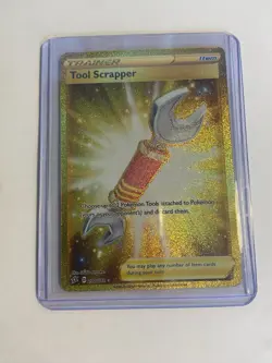 Pokemon TCG Tool Scrapper Rebel Clash Gold Secret Rare Card 208/192 - Image 6
