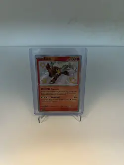 Pokémon TCG Entei 112/091 Sv: Paldean Fates Holo Shiny Rare NM - Image 1