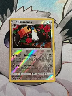 Toucannon 108/149 Reverse Holo Rare 2017 Sun & Moon Pokemon card 0906 - Image 1