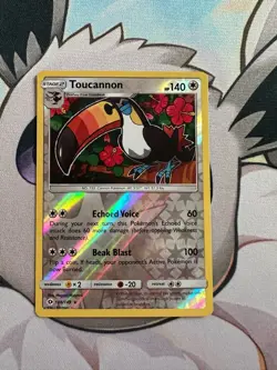 Toucannon 108/149 Reverse Holo Rare 2017 Sun & Moon Pokemon card 0906 - Image 3