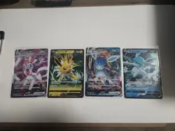 5 Card Lot Pokemon Korean Eevee Heroes s6a Pack Fresh  Sylveon Flareon Glaceon - Image 1