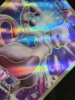 Mewtwo V SWSH229 Promo Holo Sword and Shield Pokemon - Image 5