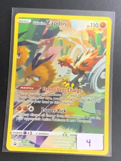 Galarian Zapdos SWSH283 Promo Holo Crown Zenith Pokemon [4] - Image 8