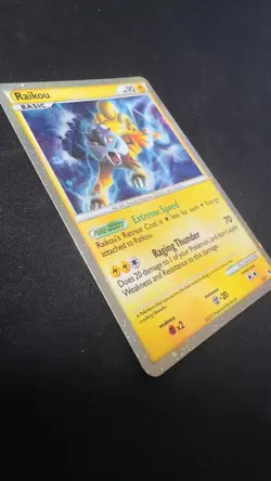 Pokémon Raikou (Shiny) Holo Rare Swirl SL9 Call of Legends LP/MP #SL9 - Image 10
