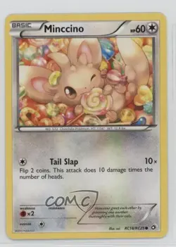 Minccino Pokemon Black & White Legendary Treasures Radiant Collection #RC18 0su9 - Image 4