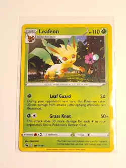 Leafeon SWSH191 Black Star Promo Holo Rare Pokemon TCG - Image 3
