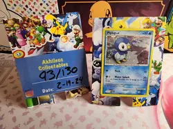 Piplup Alternate Cosmic Holo Promo Pokemon 93/130 DIAMOND & PEARL NM Swirl - Image 2