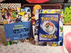 Piplup Alternate Cosmic Holo Promo Pokemon 93/130 DIAMOND & PEARL NM Swirl - Image 9