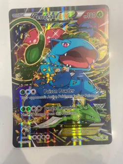 Venusaur EX XY123 JUMBO Black Star Promo Pokémon Card NM - Image 6