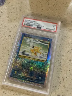 Pokémon TCG Magikarp Reverse Holo Legendary Collection Card 52/110 Foil PSA 5 - Image 3