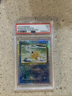 Pokémon TCG Magikarp Reverse Holo Legendary Collection Card 52/110 Foil PSA 5 - Image 4
