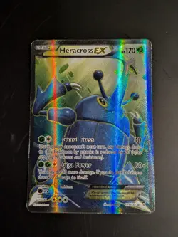 Heracross EX 105/111 XY Furious Fists Full Art - Light Play | Pokémon TCG - Image 2