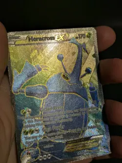 Heracross EX 105/111 XY Furious Fists Full Art - Light Play | Pokémon TCG - Image 4