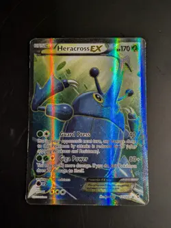 Heracross EX 105/111 XY Furious Fists Full Art - Light Play | Pokémon TCG - Image 9