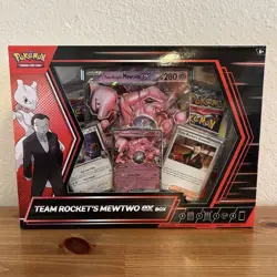 Destined Rivals Pokemon TCG Team Rockets Mewtwo EX Box & Booster Bundle Sealed - Image 7