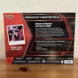 Destined Rivals Pokemon TCG Team Rockets Mewtwo EX Box & Booster Bundle Sealed - Image 8