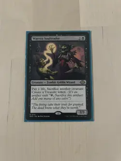 MTG Warren Soultrader Modern Horizons 3 Rare Goblin Black Creature LP - Image 1