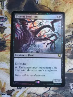 MTG Innistrad Remastered Tree of Perdition #0135 RARE FOIL - Image 1