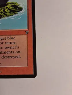 Active Volcano Legends Magic MTG Light Played Autographed Unkown - Image 5