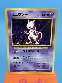 Mewtwo Base Set Japanese No. 150 LP Vintage Pokemon TCG - Image 2