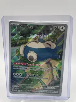 Snorlax 051 Scarlet & Violet Promo Cards Sealed ETB Pokemon NM - Image 1