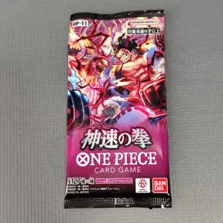 ONE PIECE Cards A Fist of Divine Speed Booster OP-11 Japanese SEALED 1Pack # - Image 3
