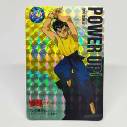 87 Yusuke Urameshi YuYu Hakusho Card Shueisha AMADA Super Battle Jump BANDAI - Image 1