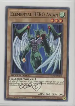 Elemental HERO Avian 1st Ed. YuGiOh Speed Duel GX: Midterm Paradox 11rl - Image 1