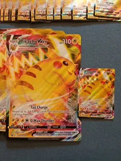 Pokemon 60 Card Lot - Crown Zenith Pikachu Promo Cards & Code Cards - Image 7