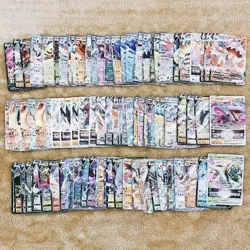Pokemon Card RR/RRR Holo Full Arts Bulk Used Japanese Lot of 100 #1025 - Image 1