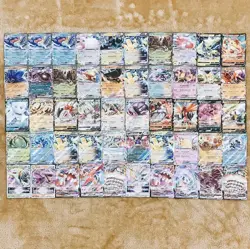 Pokemon Card RR/RRR Holo Full Arts Bulk Used Japanese Lot of 100 #1025 - Image 3