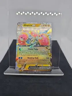 Pokemon Card - Wugtrio ex 060/162 - Temporal Forces - Half Art, NM - Image 3