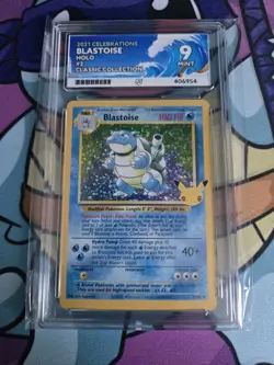 Pokemon TCG Blastoise Celebrations 25th Anniversary Card 2/102 - Image 1