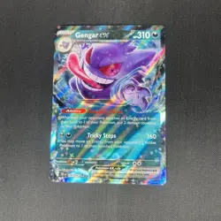 Pokémon Card Gengar EX Holo Rare Temporal Forces 104/162 NM - Image 11