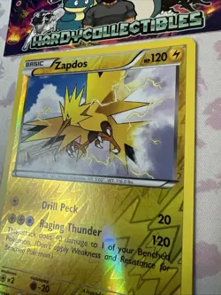 Zapdos 23/108 Pokemon Card XY Roaring Skies Rare Reverse Holo Foil TCG - Image 3
