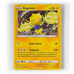 Pokemon - Regieleki Cosmos Holo - 060/203 - SWSH Evolving Skies - Promo Card - Image 1