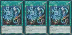 3X MP23-EN241 Runick Tip - Prismatic Secret Rare Card 1st Edition - Image 1