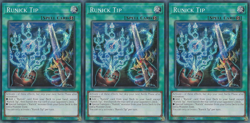 3X MP23-EN241 Runick Tip - Prismatic Secret Rare Card 1st Edition - Image 2