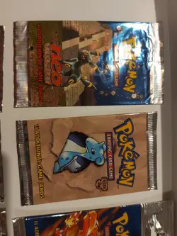 Pokemon Cards Wotc 8x  (Empty) Booster Packs (No Cards) - Image 22