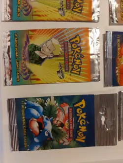 Pokemon Cards Wotc 8x  (Empty) Booster Packs (No Cards) - Image 5