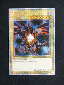 Red-Eyes Black Dragon LC01 Quarter Century Rare - lim ed Yugioh Card #230 - Image 1