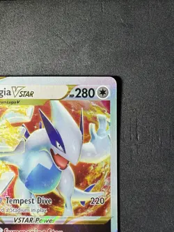 Pokémon Lugia v Star TCG Silver Tempest Holo Card 139/195 Swsh12: Sword & Shield - Image 4
