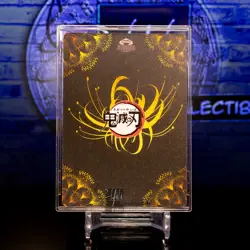 Rengoku Kyojuro SP Card Demon Slayer 3D Gold Foil Textured Anime SP-001 English - Image 2