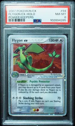 Flygon EX 94/108 EX Power Keepers Pokemon Card PSA 8 NM-Mint - Image 1