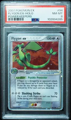 Flygon EX 94/108 EX Power Keepers Pokemon Card PSA 8 NM-Mint - Image 3