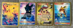 Pikachu 4 Cards 200 HP 210 HP 200 HP 220 HP Pokemon - Image 1